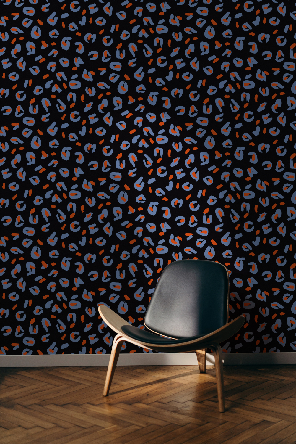 Tapete Funky Leopard - Black