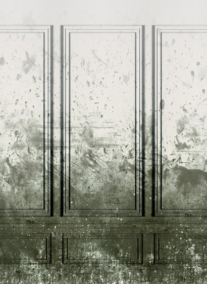 Tapete Patinated Panels - Moss