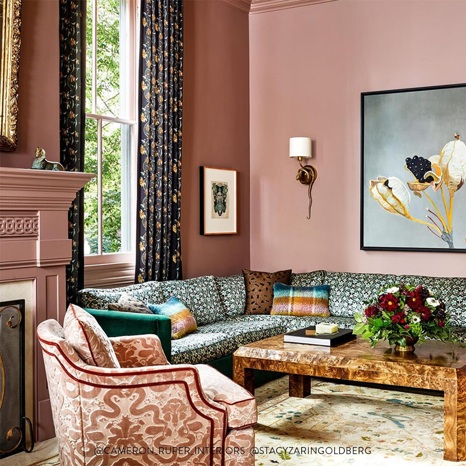 Stoff Anaconda - Cut Velvet - Dusk Pink