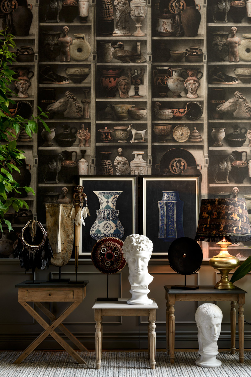 Tapete Greek Pottery - WP20417