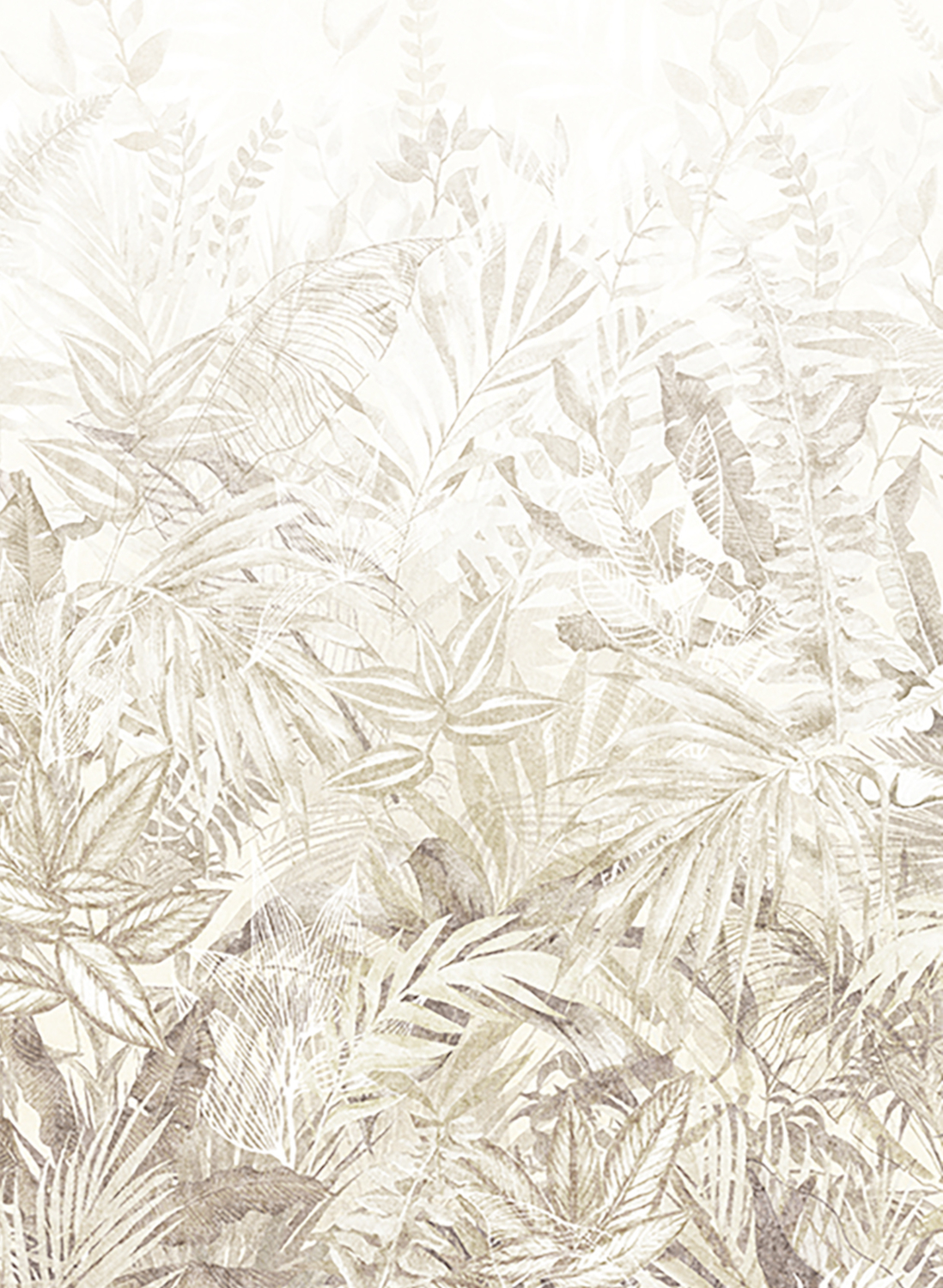 Wandbild Linen Leaves - 350705