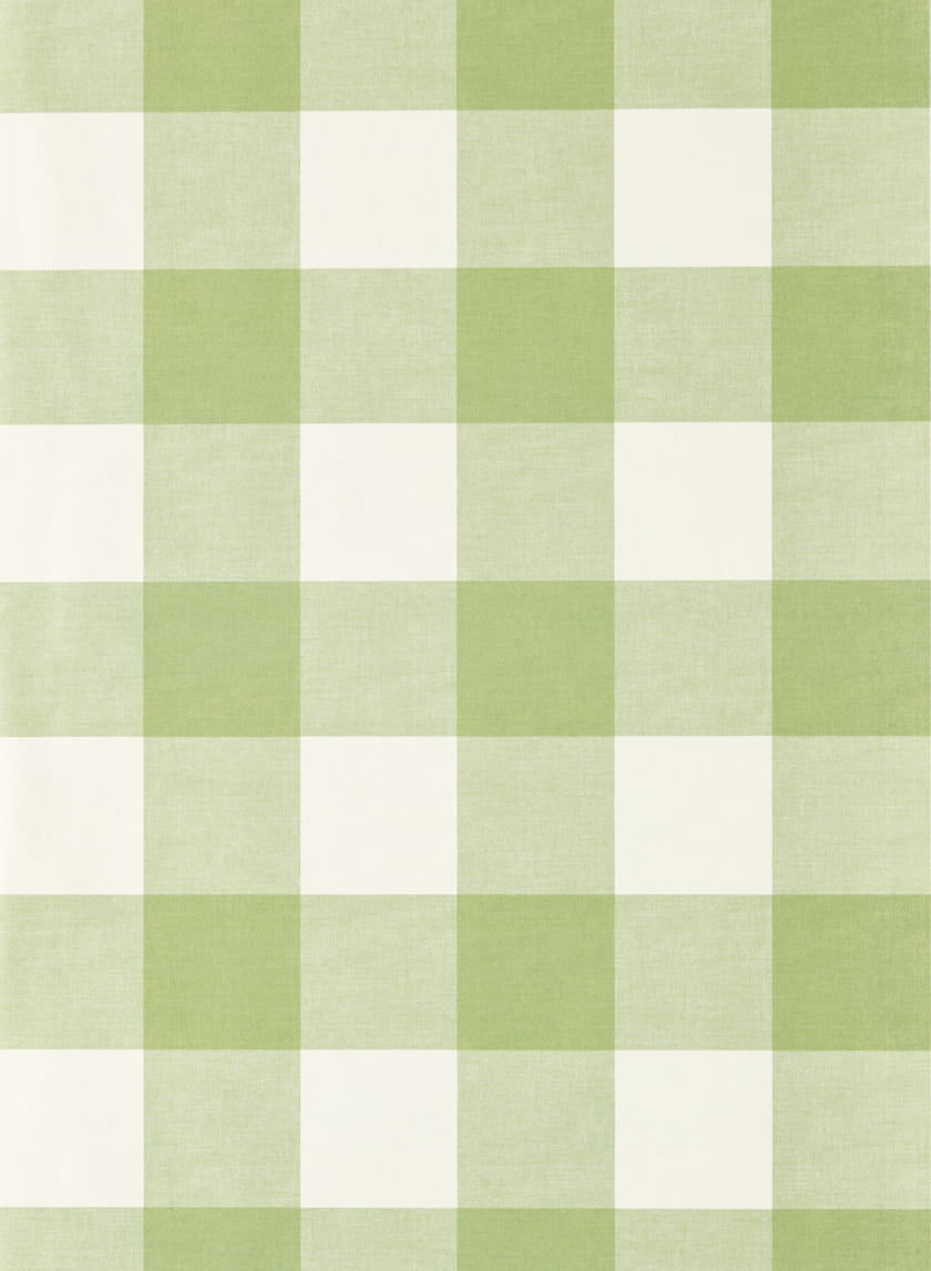 Tapete Central Check - Pea Green