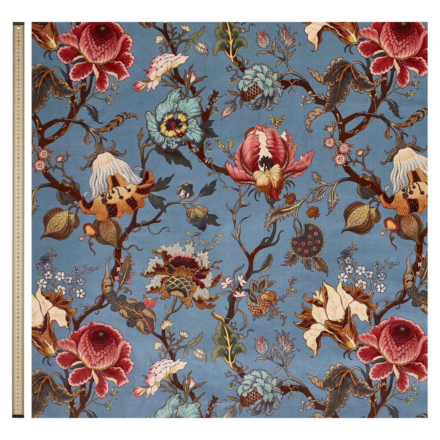 Tissu Artemis - Velvet - Azure