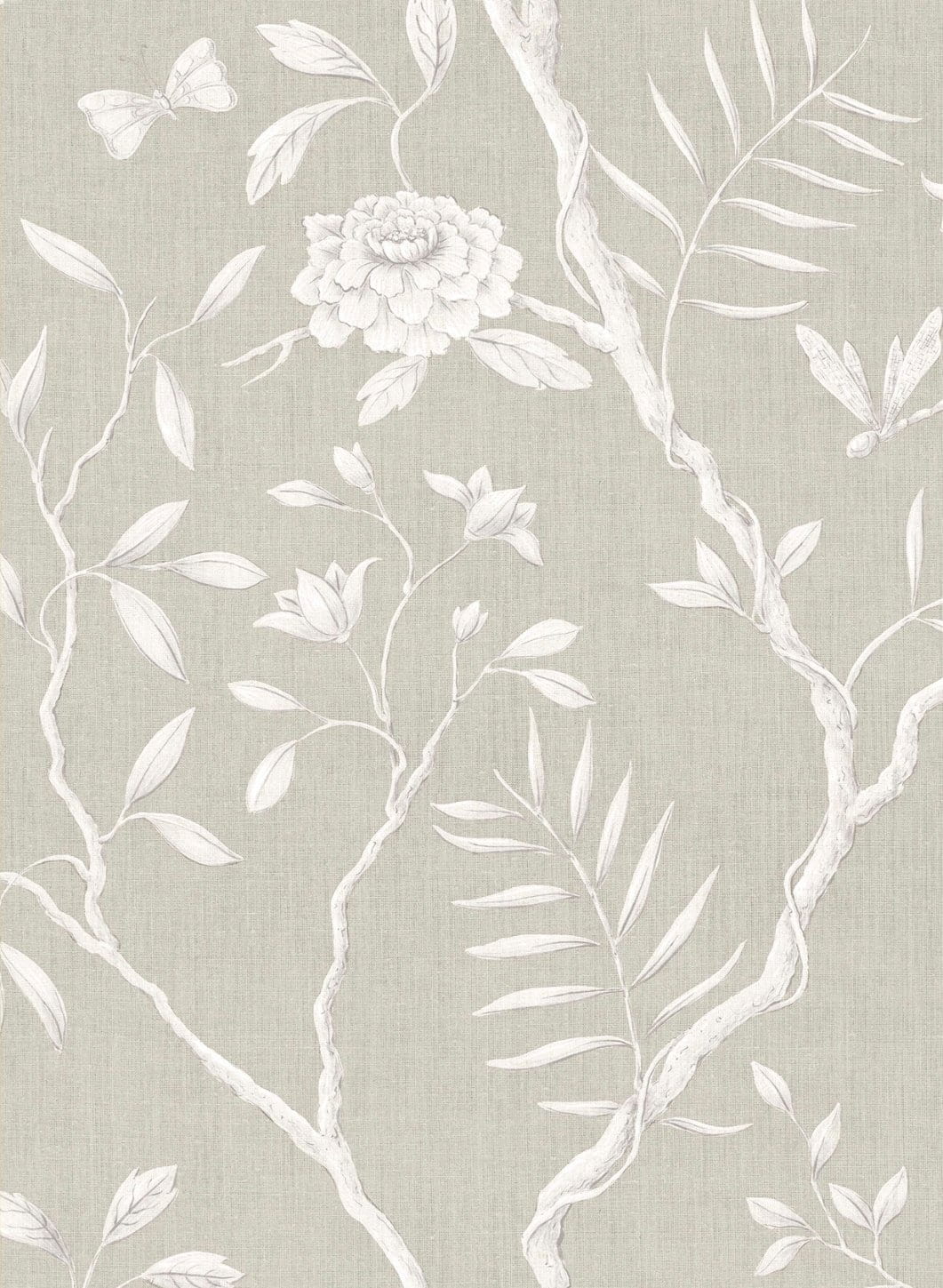 Wallpaper Jasper Peony - Flax