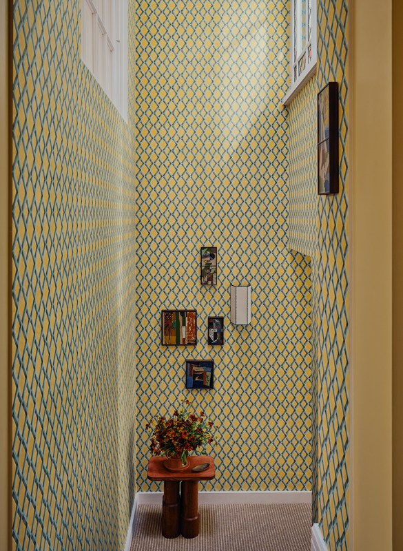 Wallpaper Fresco Trellis
