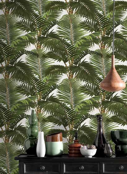 Tapete Jardin Tropical