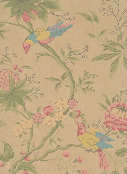 Tapete Brooke House  Tapete - Parchment
