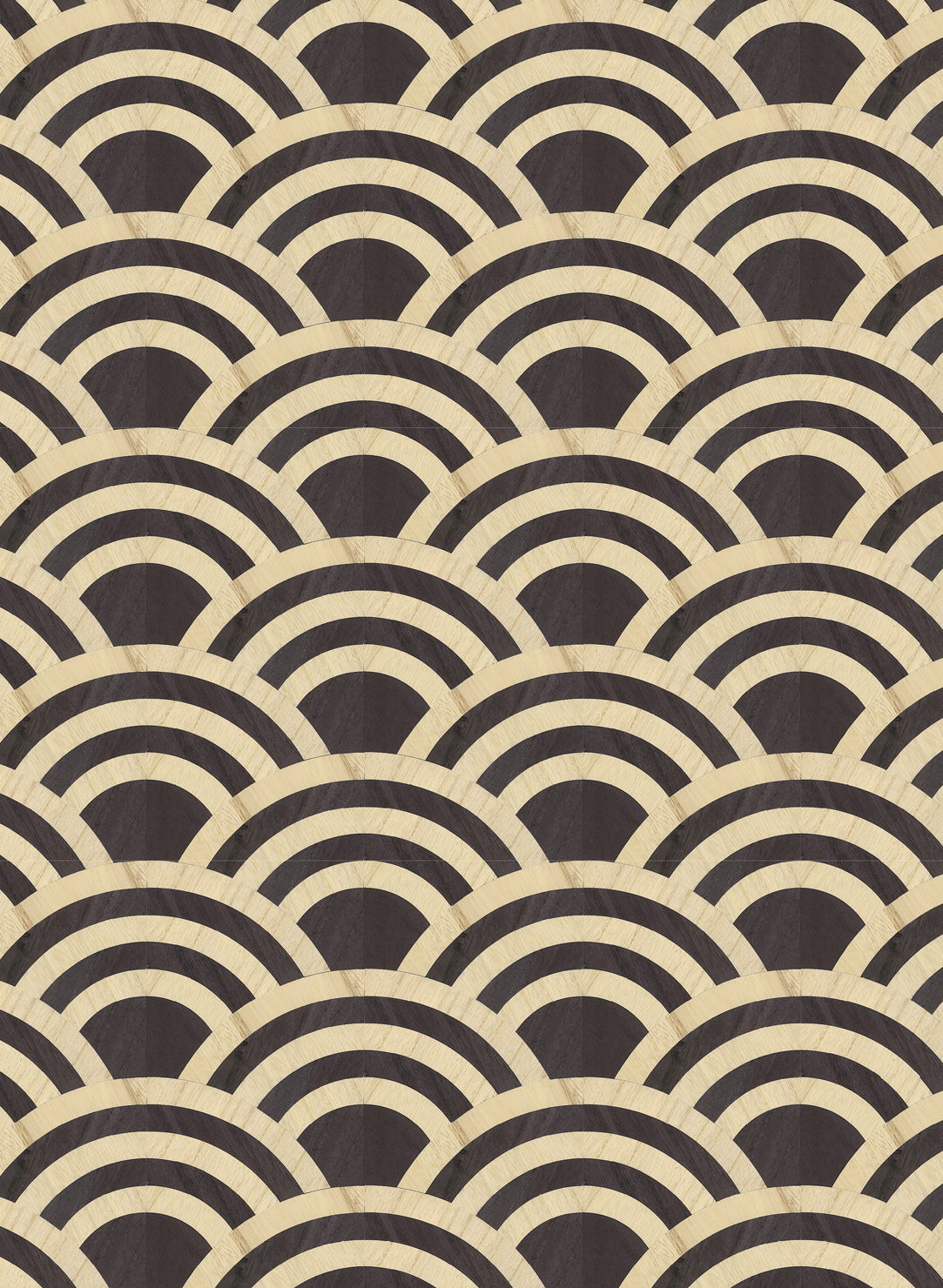 Tapete Lucky O's - MO3040 - Birch & Black