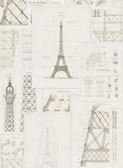Tapete Grand Eiffel - WP20217