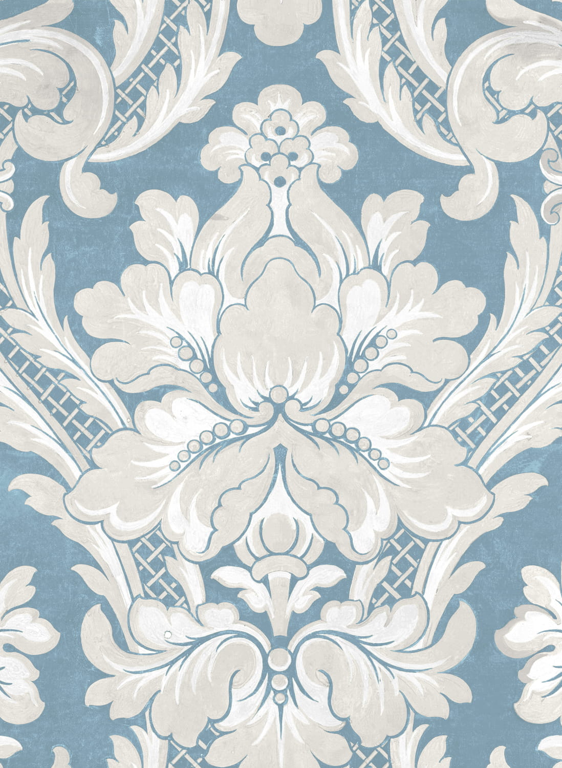 Tapete Venetian Damask - Sapphire