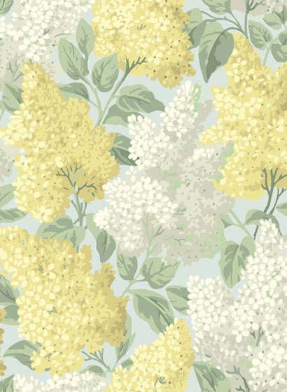 Tapete Lilac - Yellow/ Blue