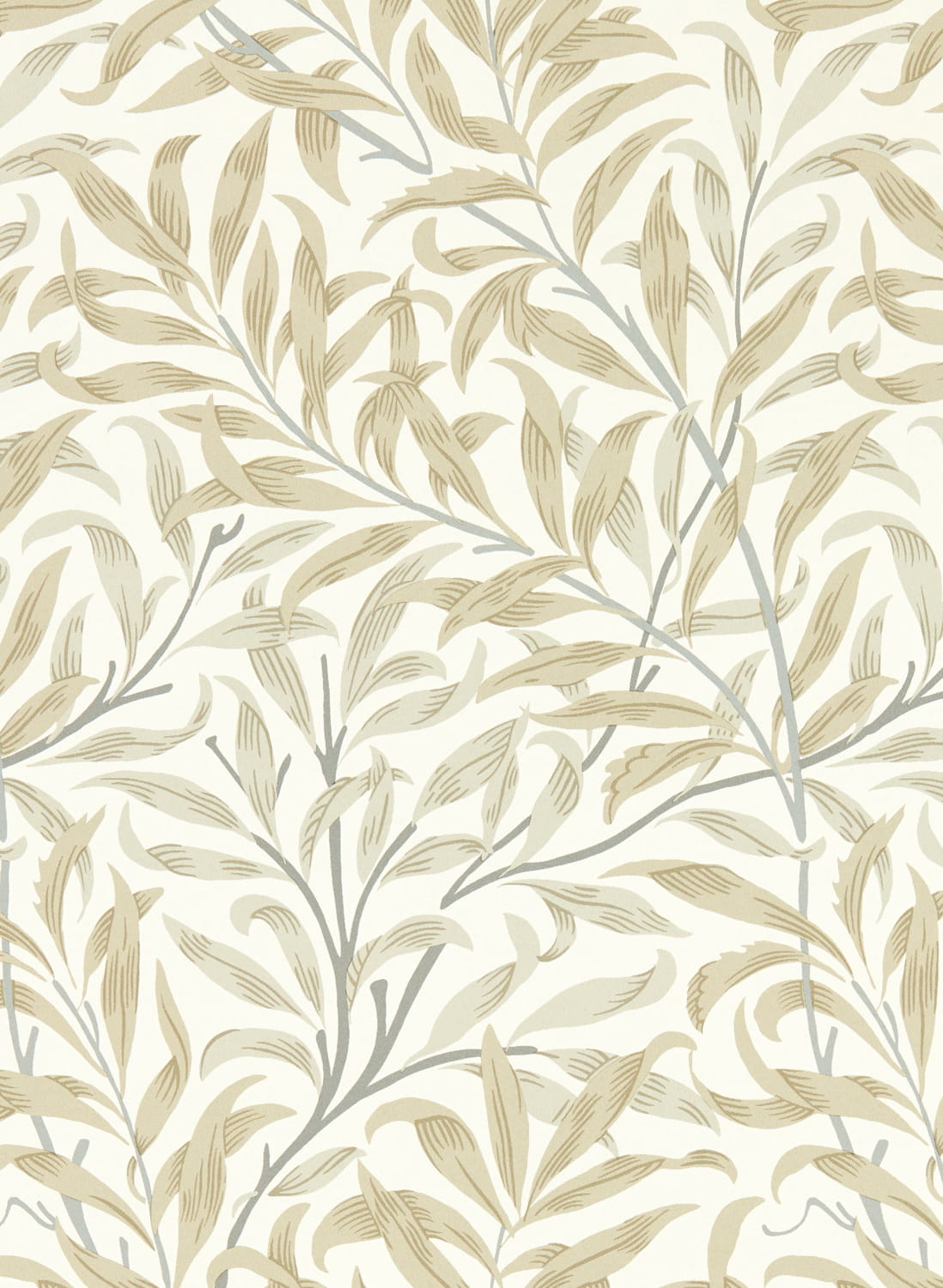 Tapete Willow Boughs - Linen