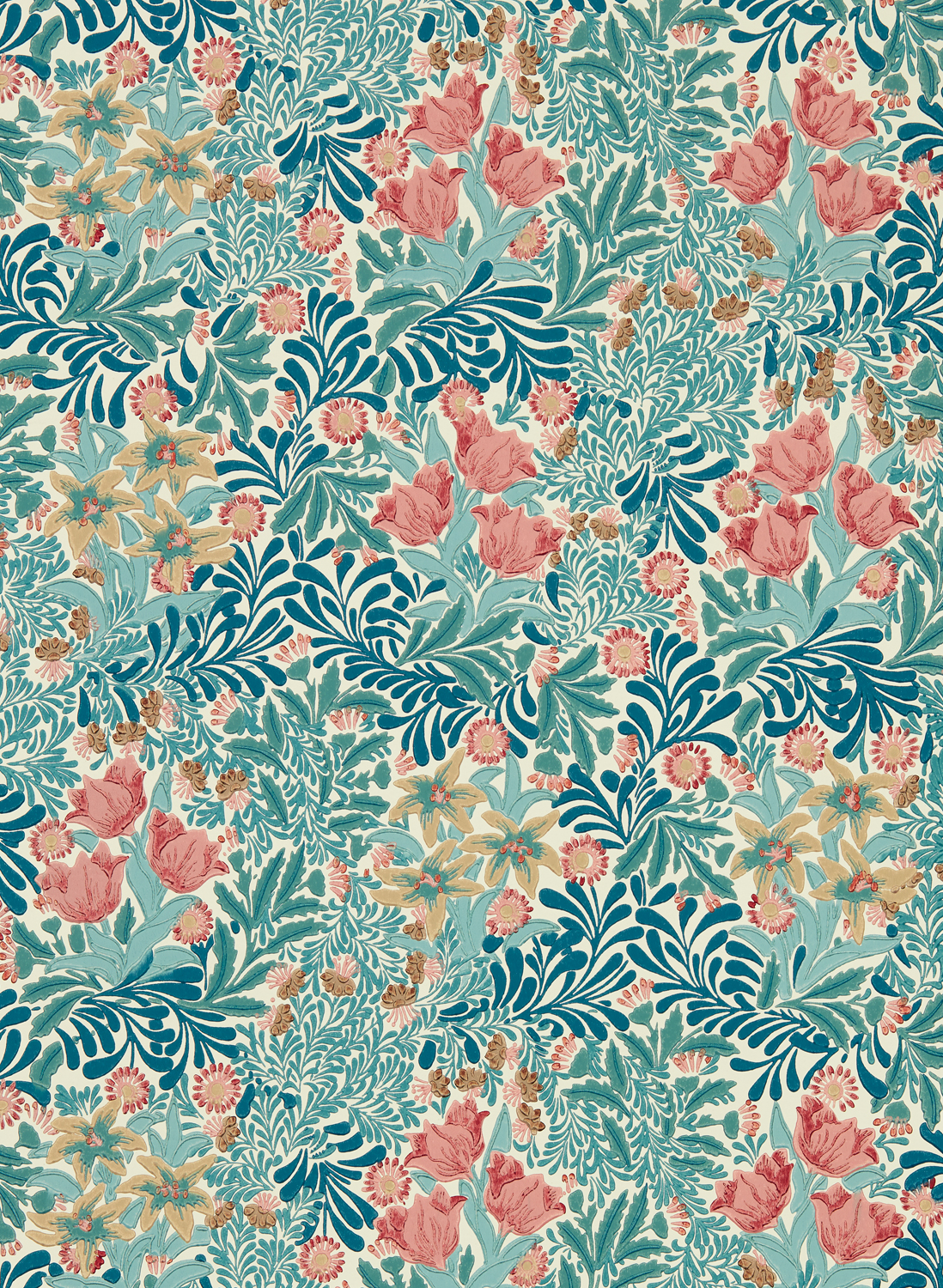 Tapete Bower - Indigo/ Barbed Berry