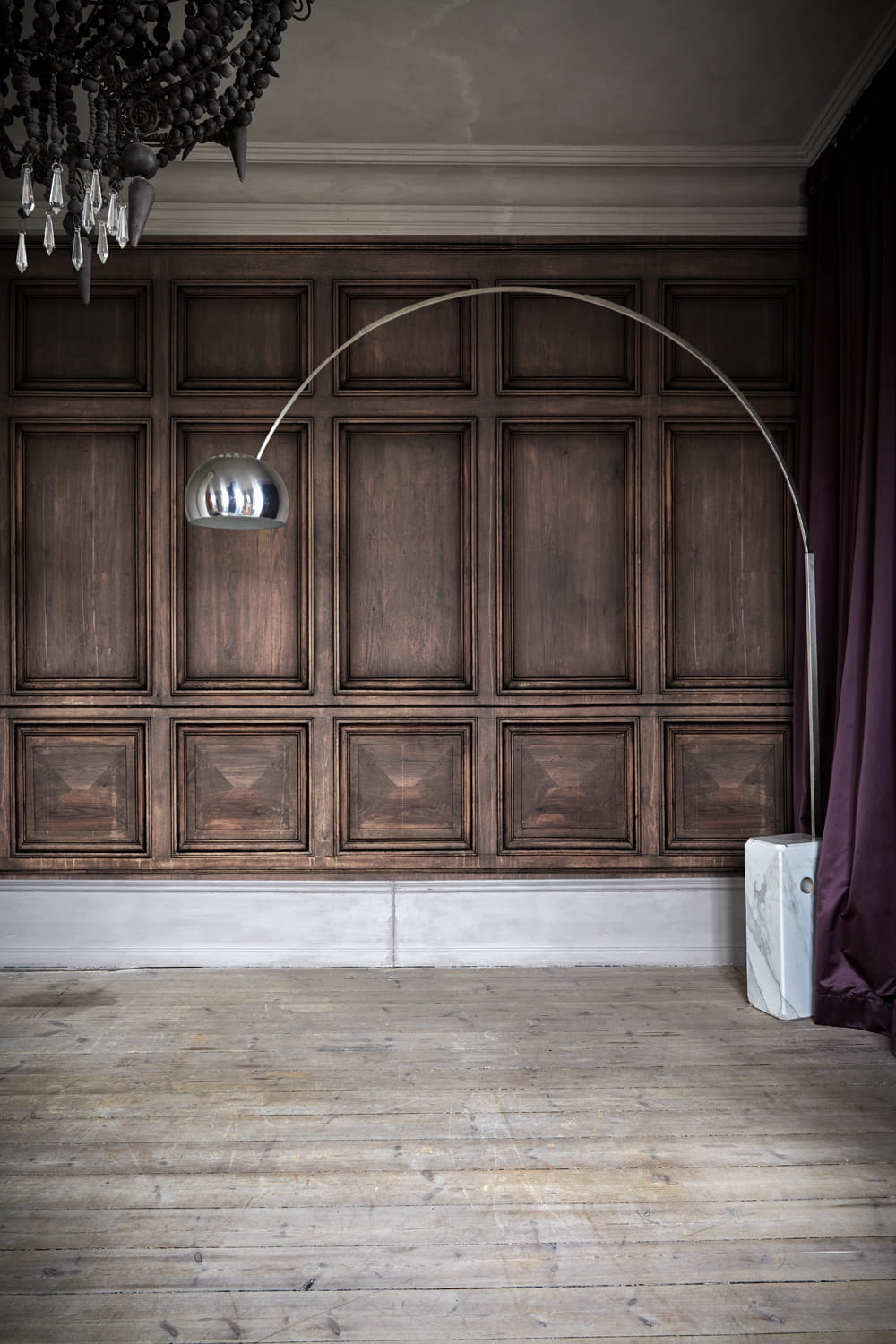 Wandbild Oxford - Walnut