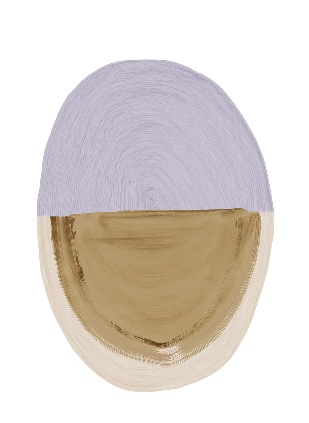 Wandbild Totem - Quartz