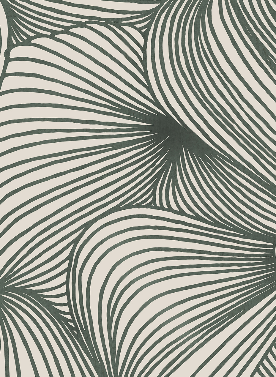 Wandbild Opulence Lines - Moss