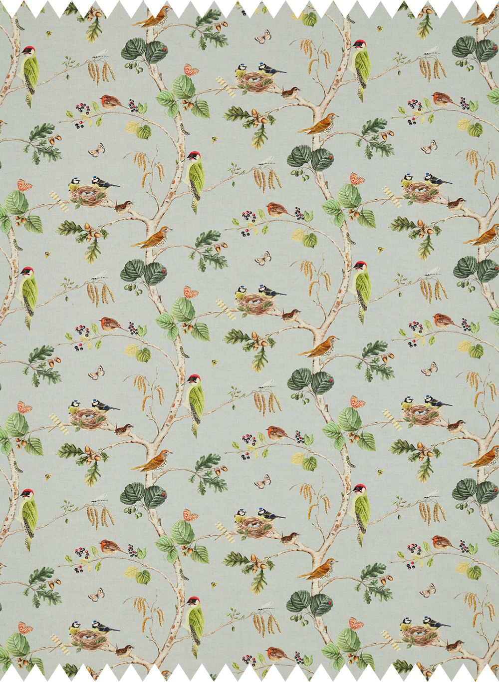 Stoff Woodland Chorus
