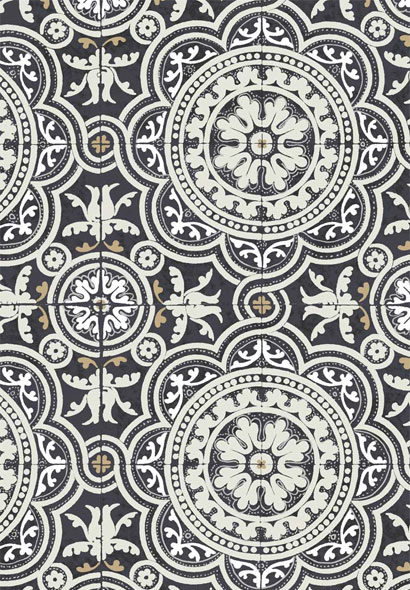 Tapete Piccadilly - Black/ White