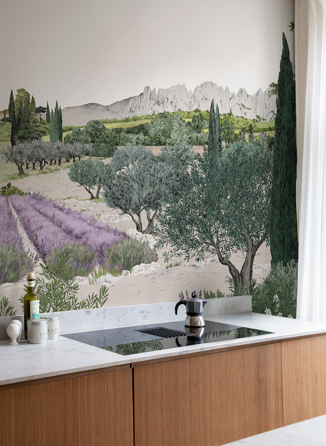 Papier peint panoramique Provence