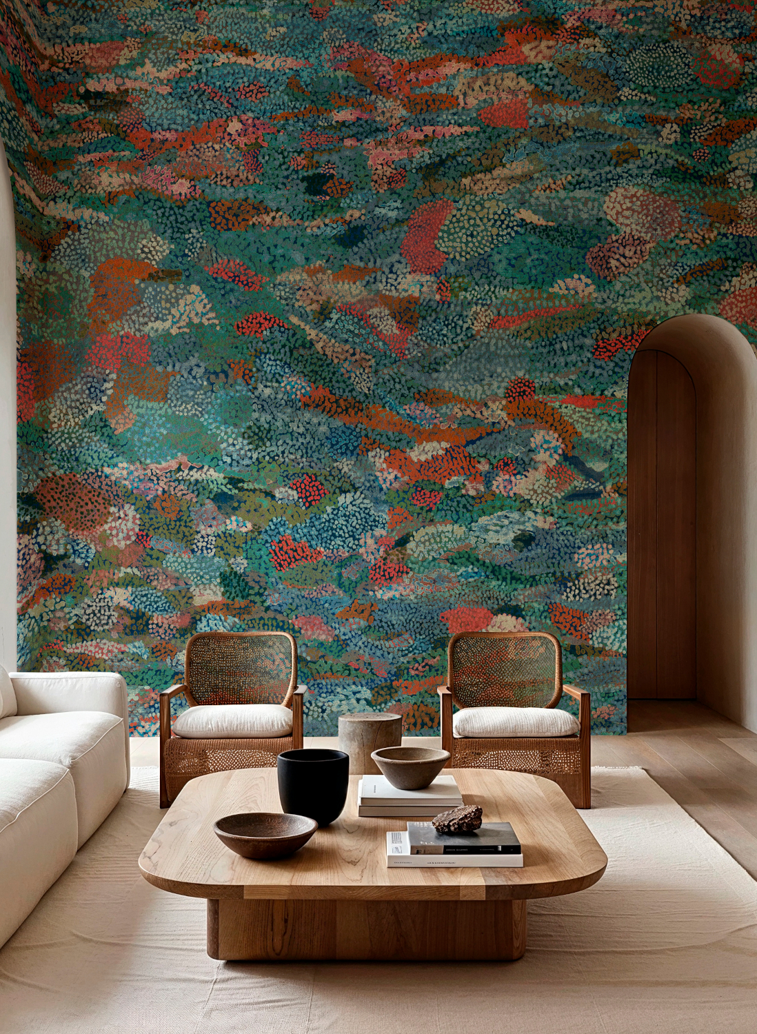 Wandbild Petal Strewn