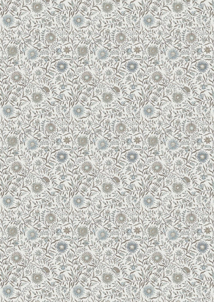 Fabric Daisy Chintz - Topaz
