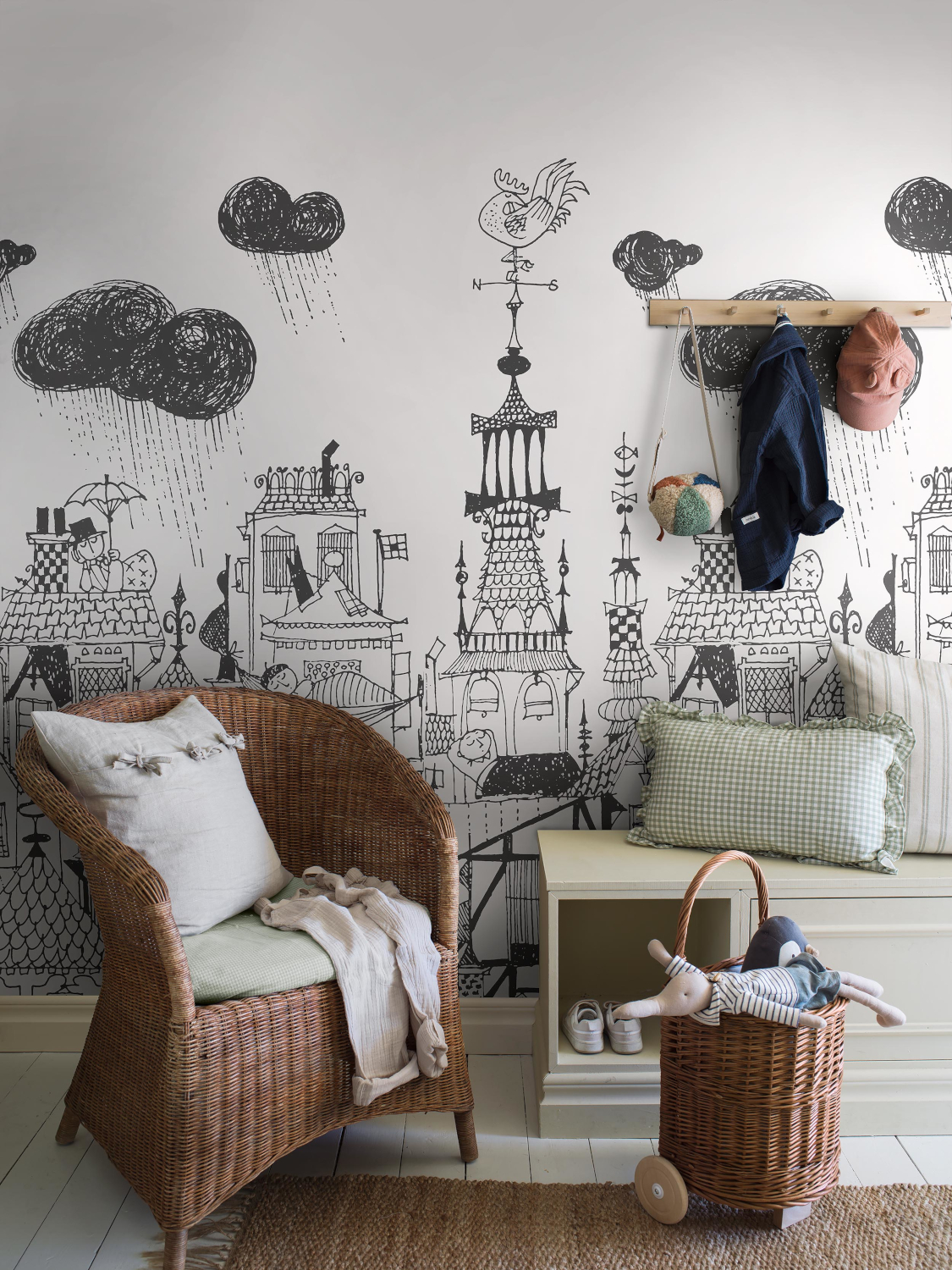 Mural Stig Lindberg Ingalunda - 9812W