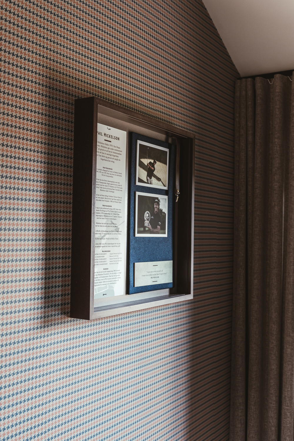 Tapete Houndstooth - Blue