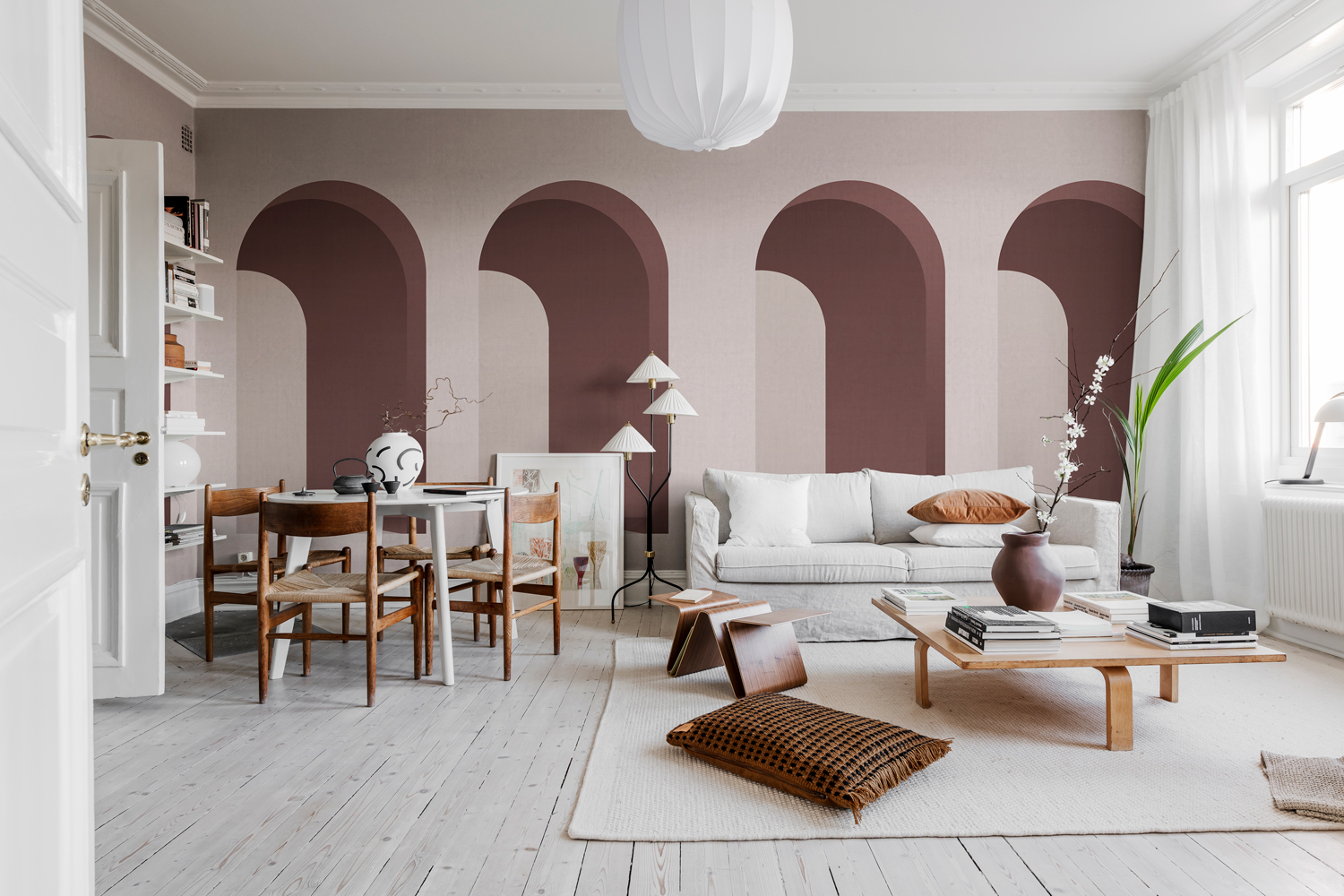 Wandbild Arch - Pink