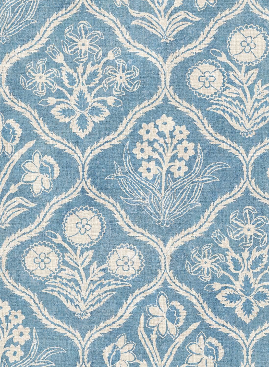 Wallpaper Rosa - Blue