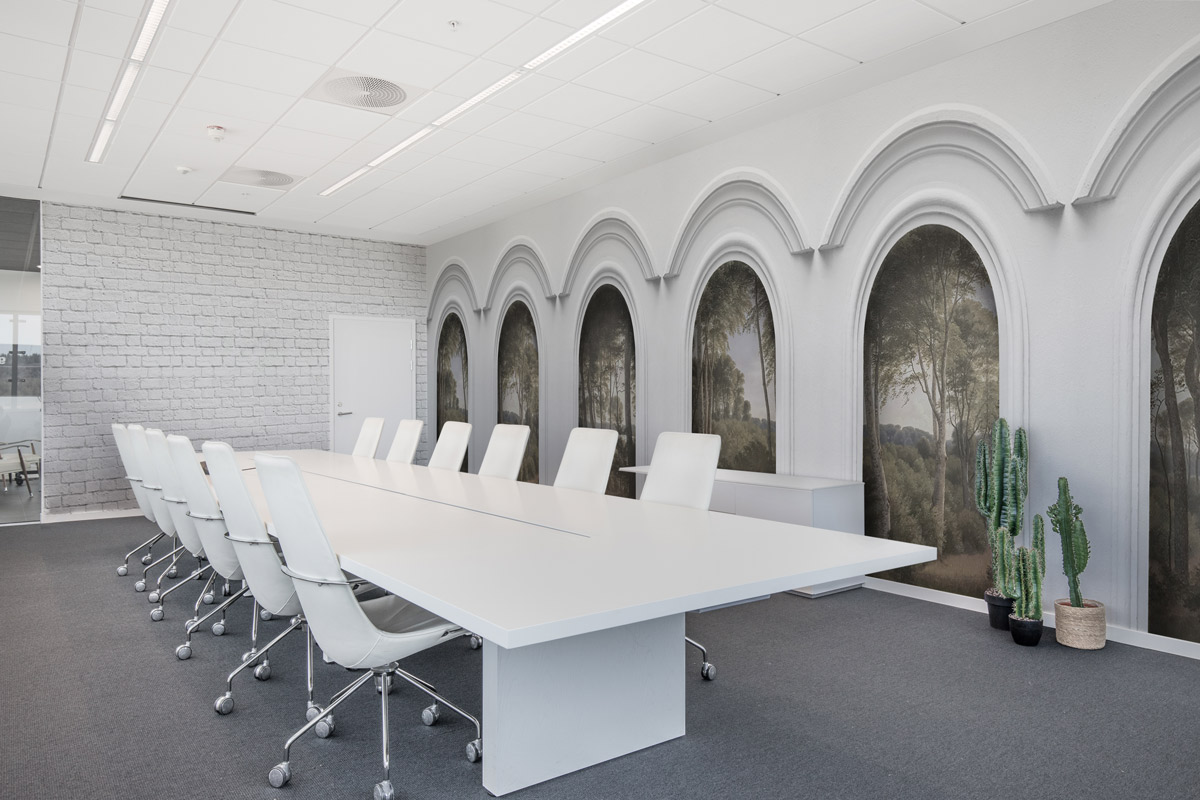 Wandbild Forest Vaults
