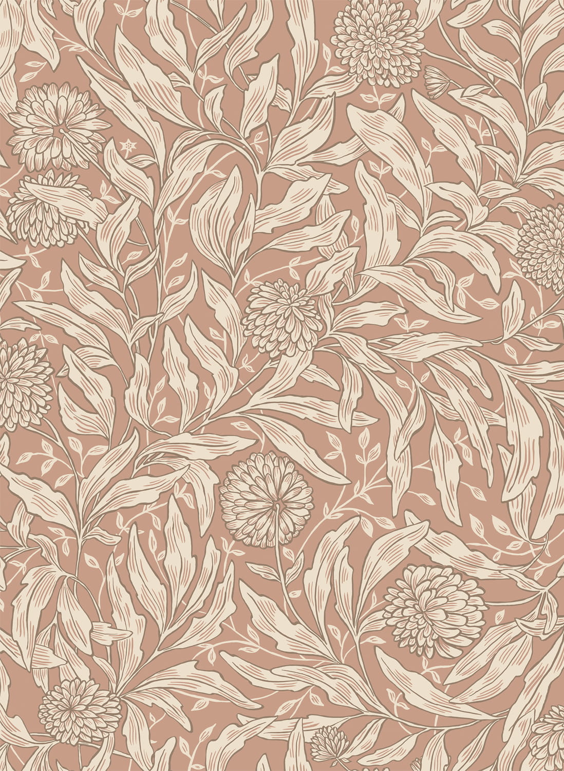 Tapete Olof - Terracotta