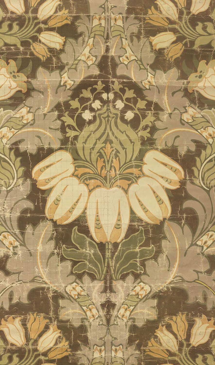 Wandbild Big Pattern Luther - 4 Drops
