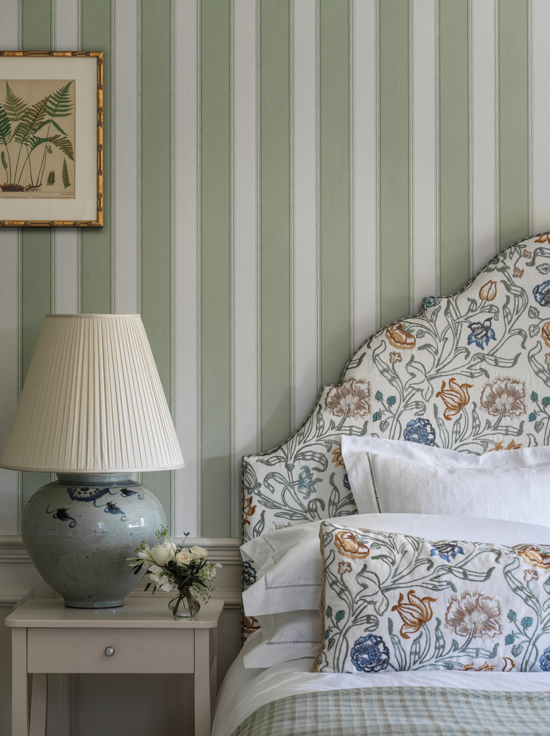 Tapete Sackville Stripe - green