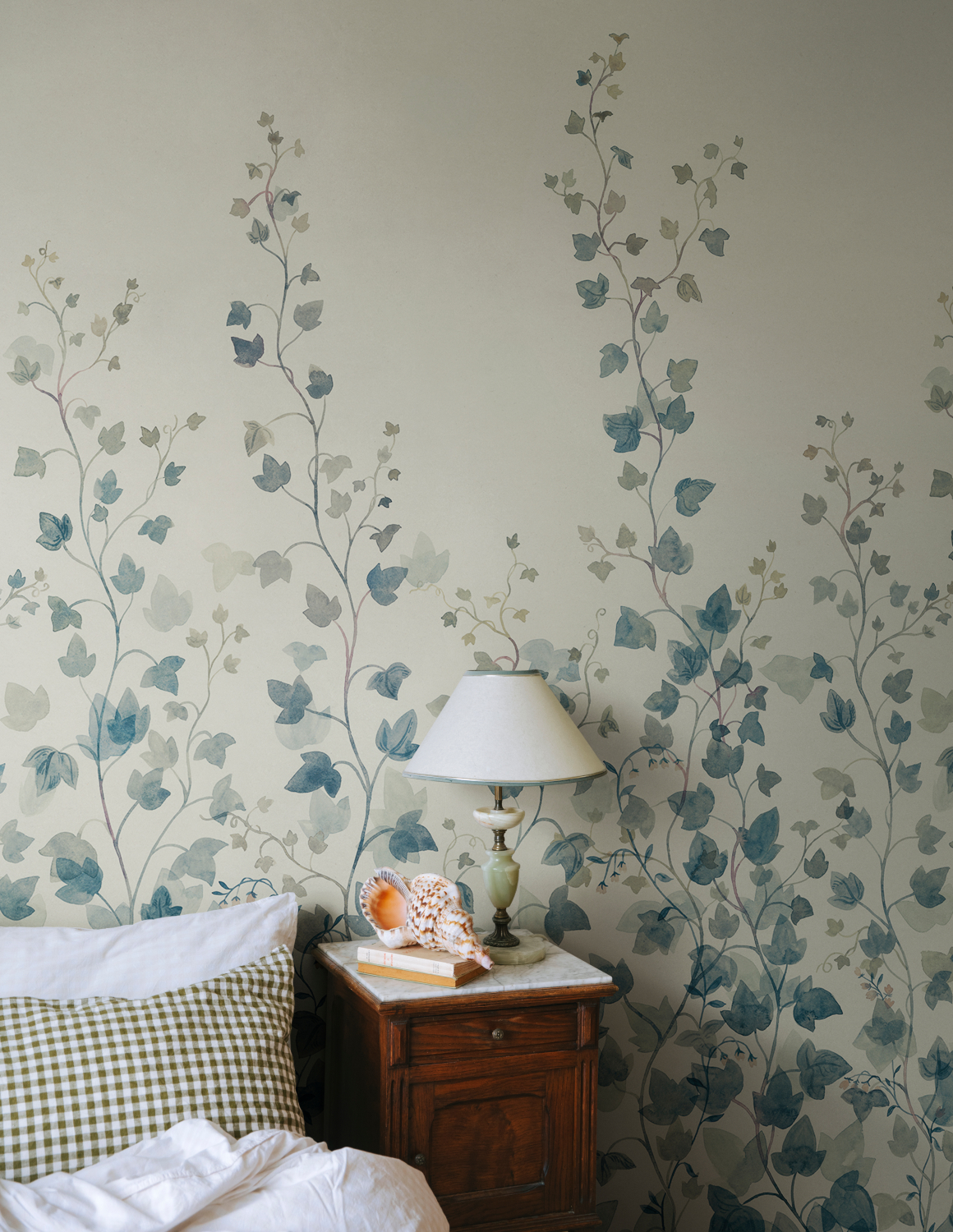 Wandbild Ivy - Blue