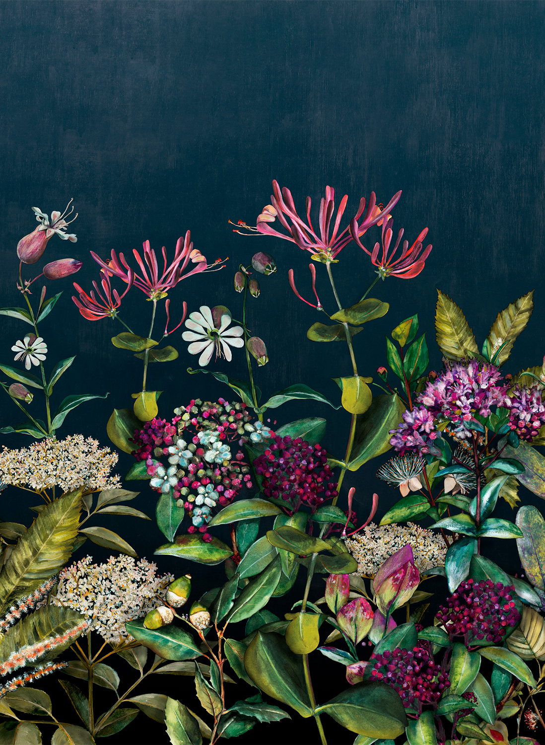 Wandbild Wild Floral - Day