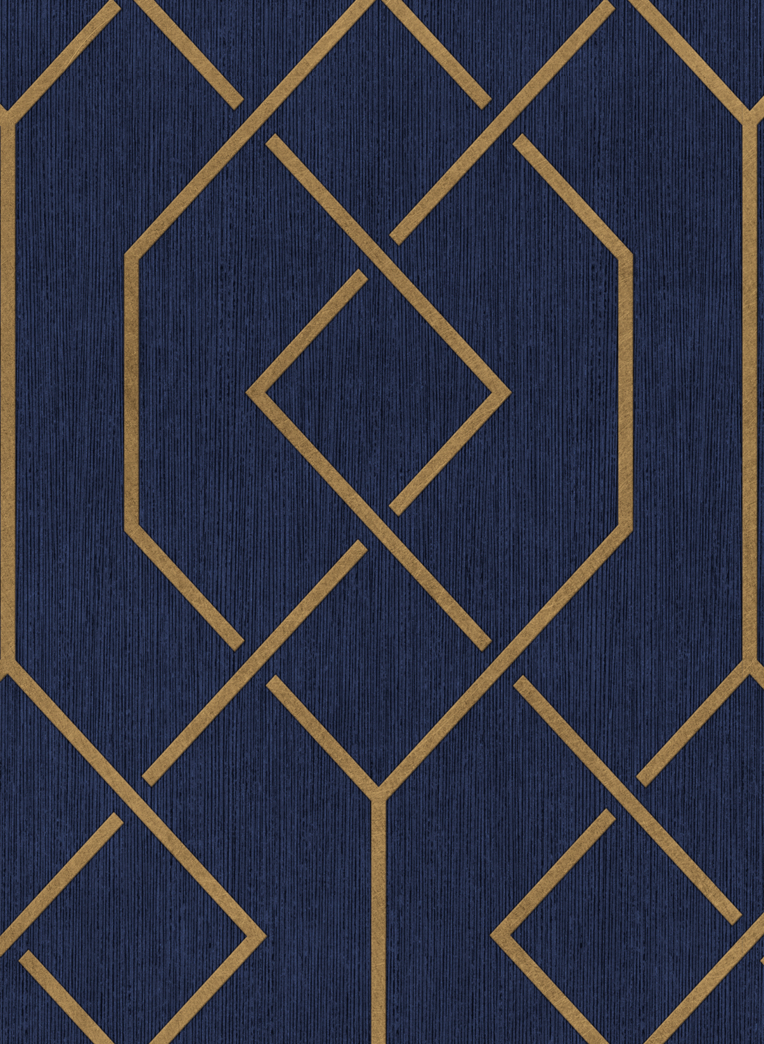 Tapete Trellis - Ultramarine