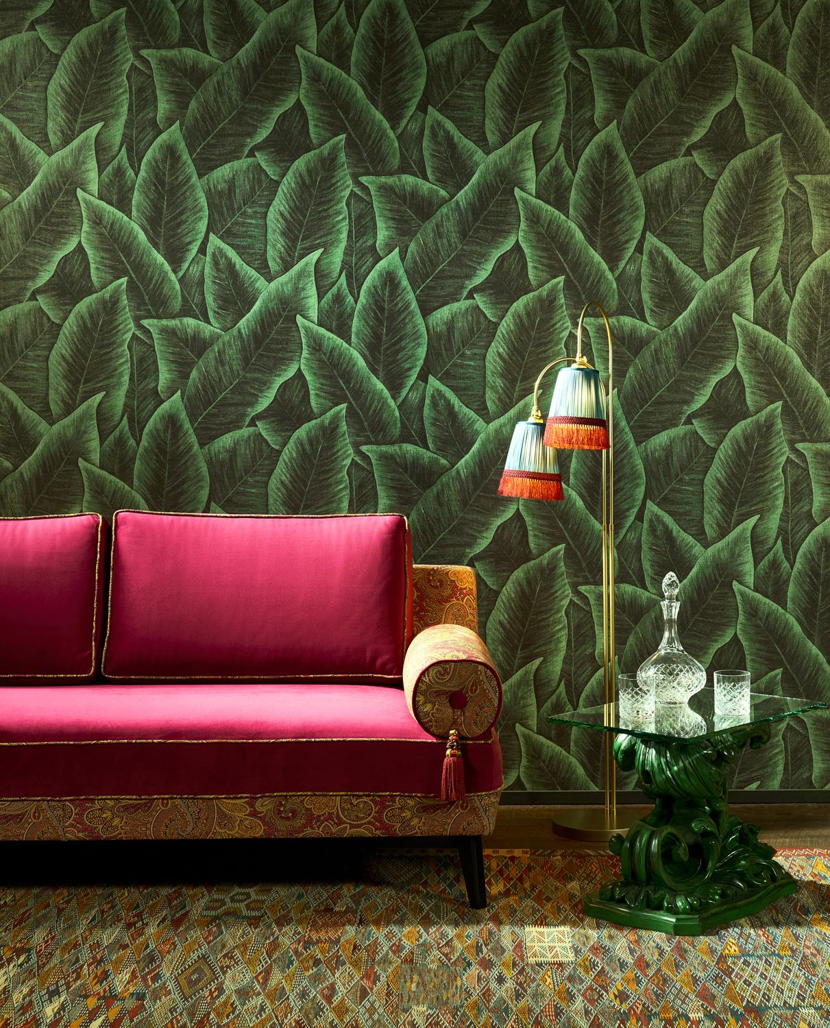 Tapete Bird Of Paradise - Emerald