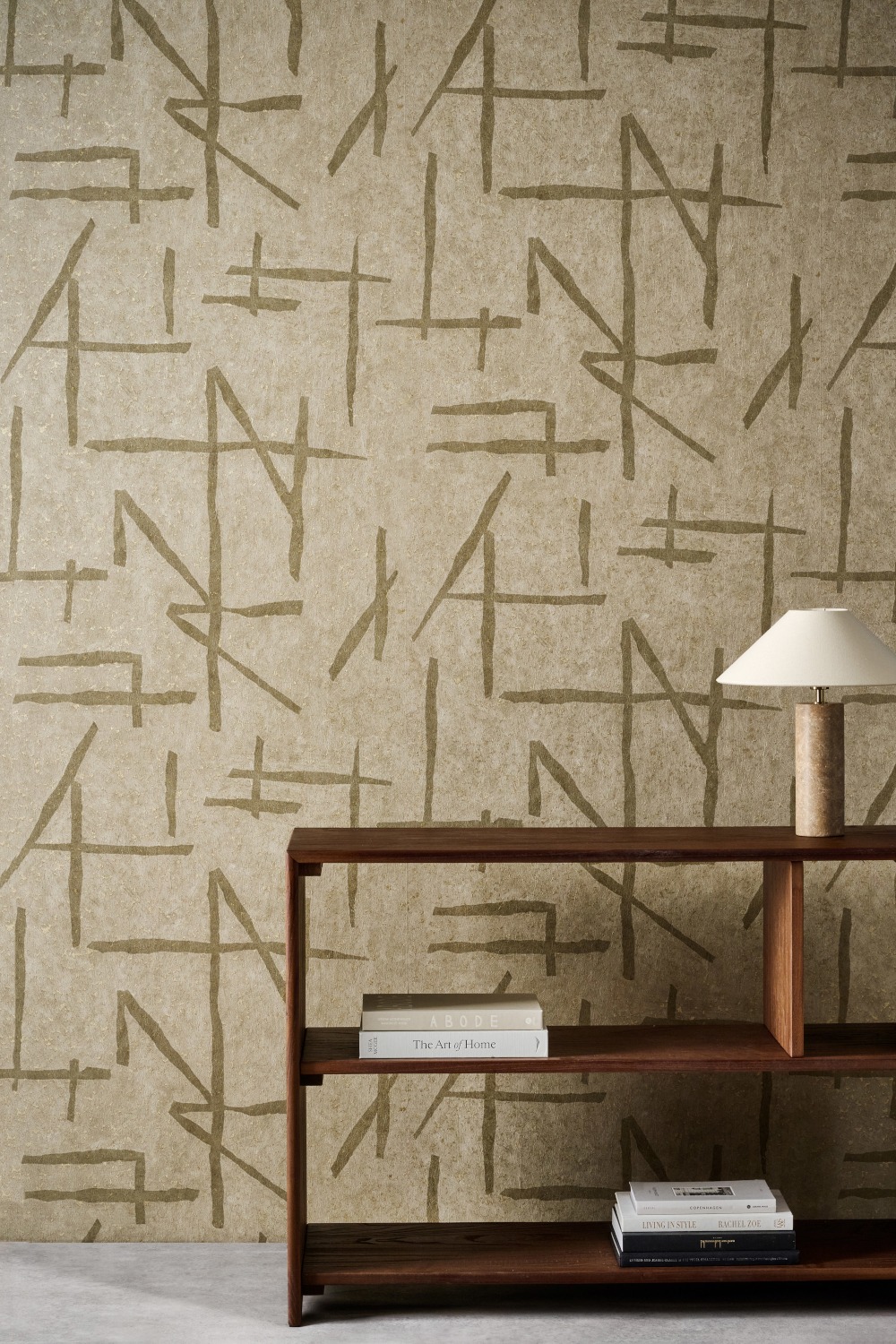 Tapete Dolmens - Sandstone/ Gold
