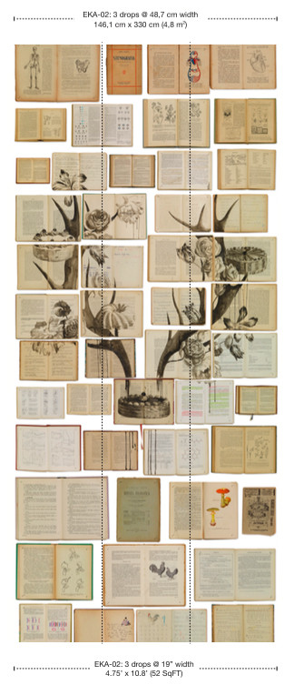 Tapete EKA-02 Bibliotheca - EKA-02