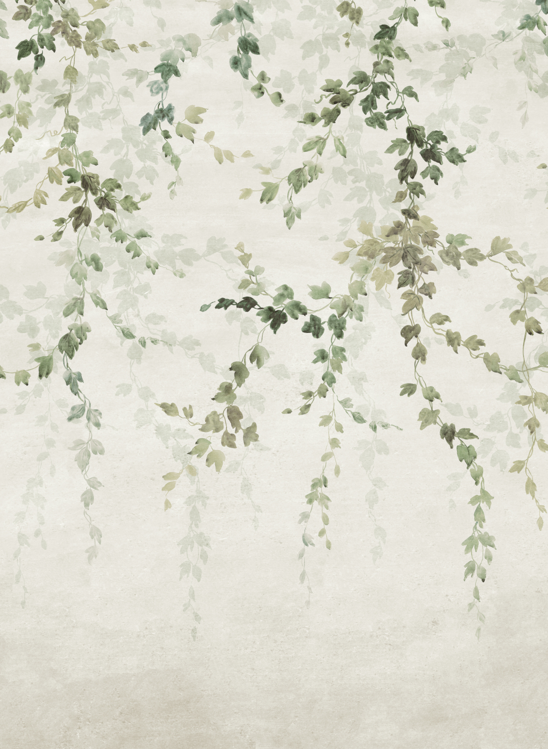 Wandbild Vine Shadow - green