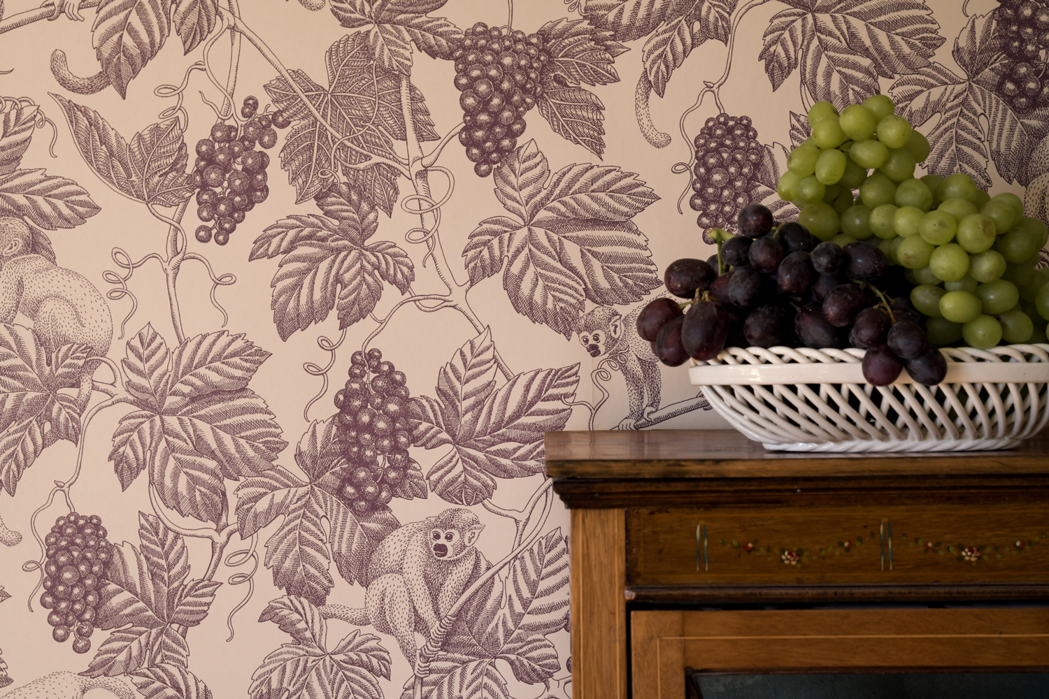 Tapete Grape Thief - Burgundy