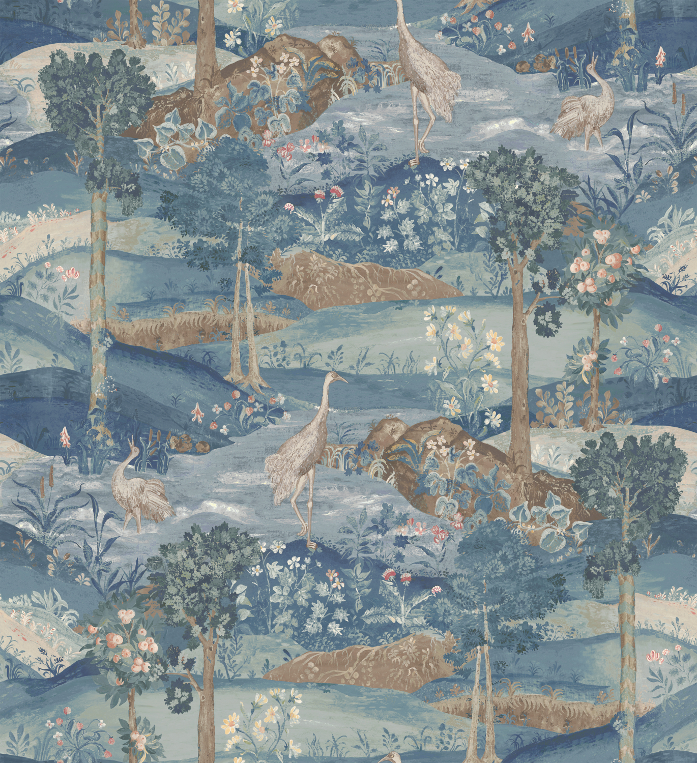 Tapete Palace Tapestry - Royal Blue