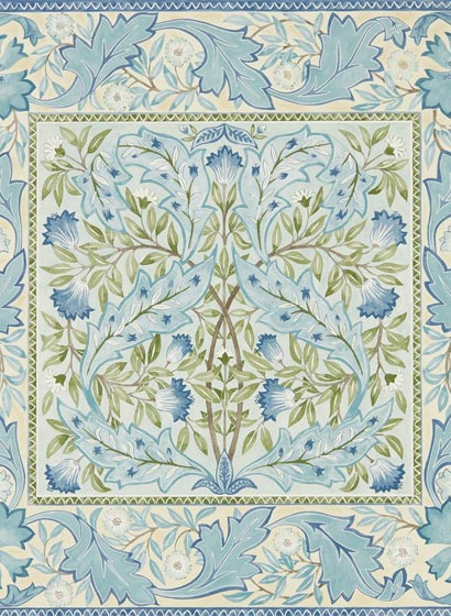 Tapete Wilhelmina - Indigo