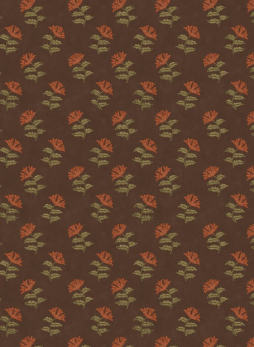 Tapete Mulberry Sprig - Espresso