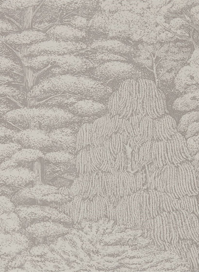 Tapete Woodland Toile - Linen/ Gilver