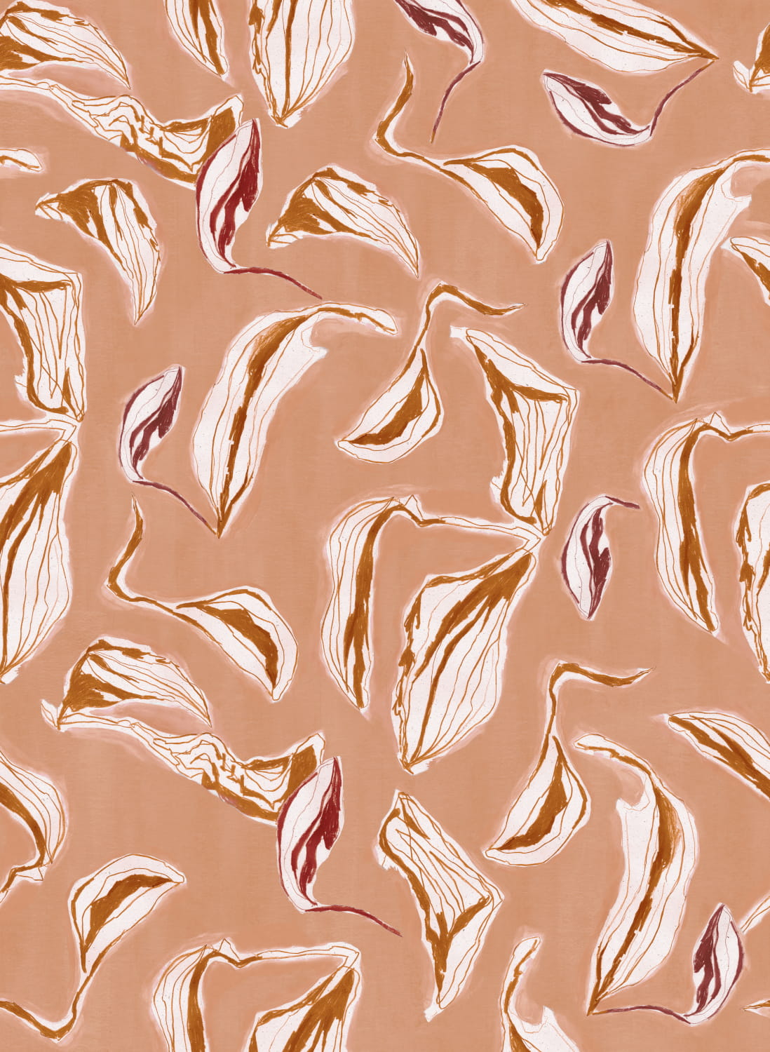 Tapete Moroccan Branches - Pink