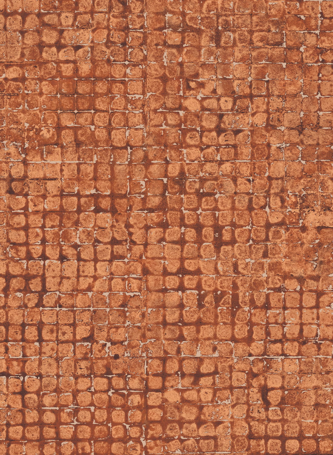 Tapete Mosaico - Terracotta