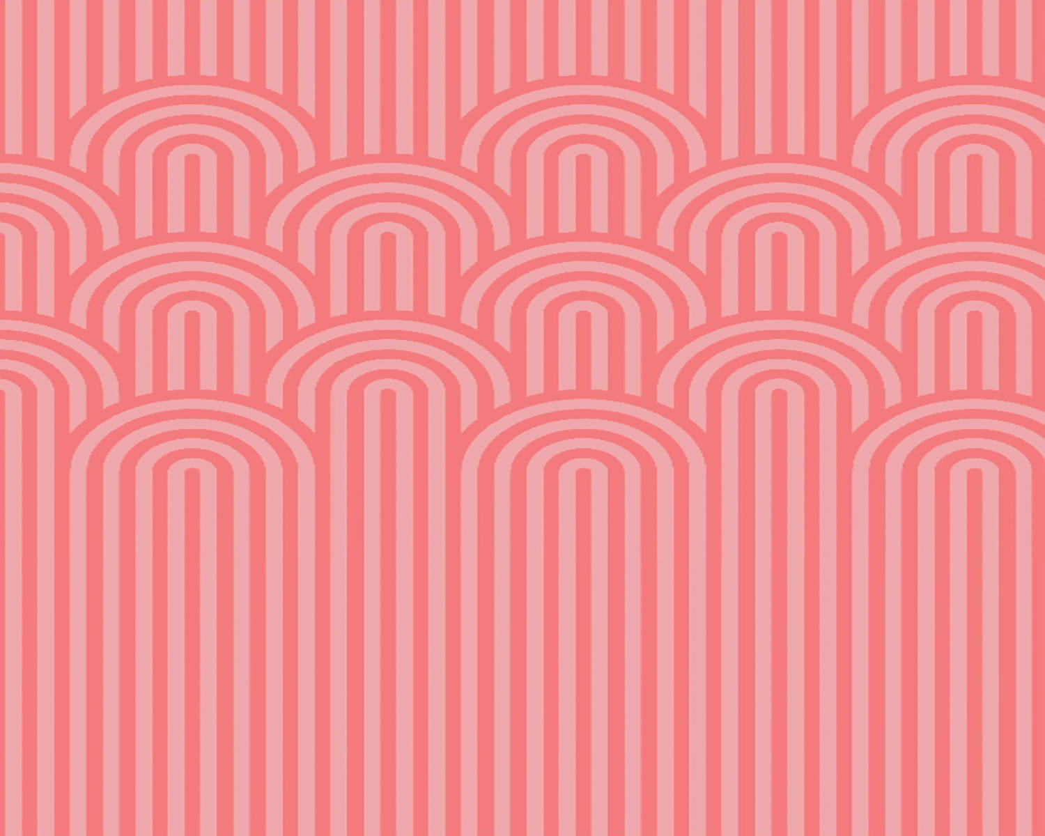 Wandbild Happy Hills - Bubble Gum