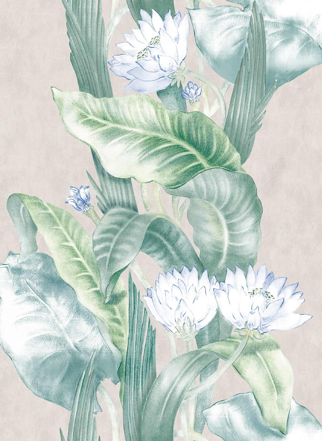 Tapete Riverine - Menta