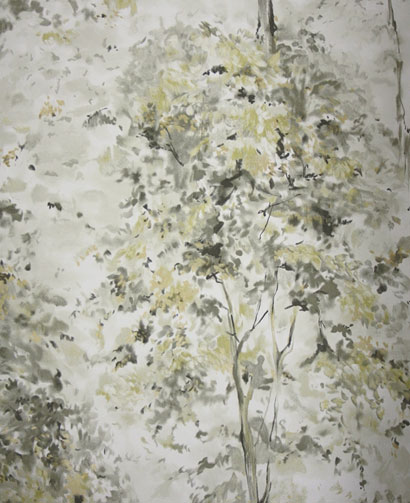 Tapete Lochwood - Charcoal/ Gold